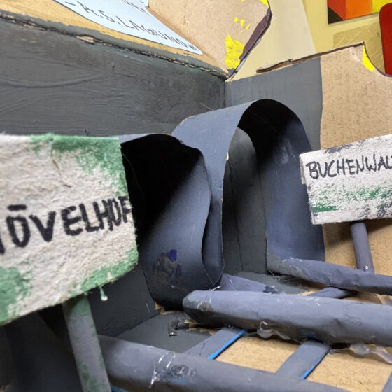 Objekt B.01 Diorama Detailansicht