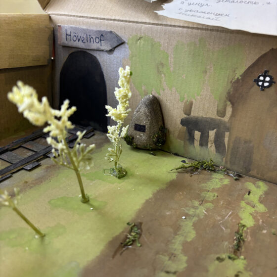 Objekt B.05 Diorama Detailansicht