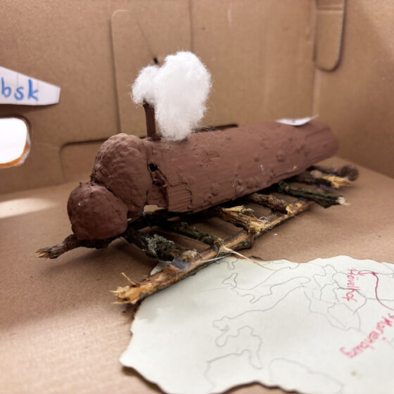 Objekt B.06 Diorama Detailansicht