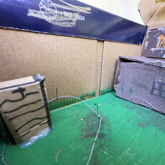 Objekt B.07 Diorama Detailansicht