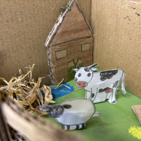 Objekt B.09 Diorama Detailansicht