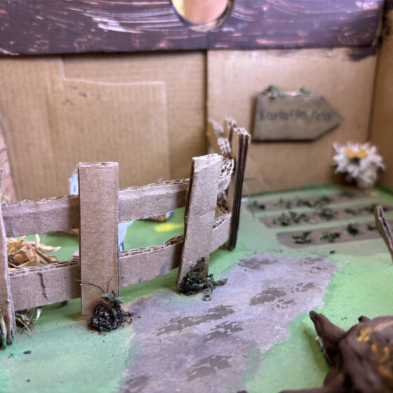 Objekt B.09 Diorama Detailansicht